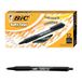 BIC Soft Feel Balpen, Lijndikte 1 mm, Zwart, 12 Stuks