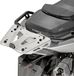 Givi Kymco Ak 550 Topkoffer Achtermontage Zilver Polyester