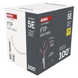 EMOS - FTP netwerkkabel CAT 5e, 100 m, PVC