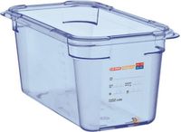 Araven ABS blauwe GN 1/4 voedseldoos 15cm diep