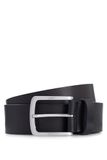 BOSS Leren riem Jor Sz40 Belt W95 Black zwart