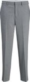 JACK&JONES JPRTHEO TROUSER NOOS Heren Slacks Light Grey Melange Polyester Wol Elastaan Regular Fit