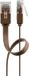 Goobay 95896 netwerkkabel Bruin 3 m Cat6 U/UTP Plat