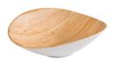APS BAMBOO 84816 melamine schaal, bamboe-look, 17,5 x 15,5 cm, hoogte 5,5 cm