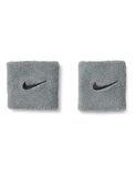 Nike Unisex Swoosh Classic 2Pk Zweetband Cool Grey/Black One Size