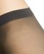 FALKE Overknee met pluche overknee sok materiaal sheer 25 DEN panty dames grijs - maat S