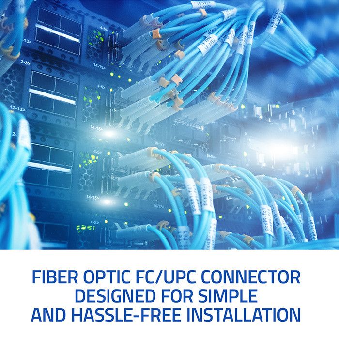 Qoltec Serie - Singlemode FC/UPC Glasvezelconnector - 3.0mm