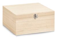 Zeller Present 15127 Opbergdoos Vierkant Hout