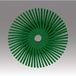 Scotch-Brite(TM) Scotch-Brite Roloc Keramische Borstelschijven 3" 50 Grit Groen (10 stuks)