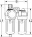 KS Tools 1/2 COMPETITION Druckluft-Wartungseinheit - 512.5050