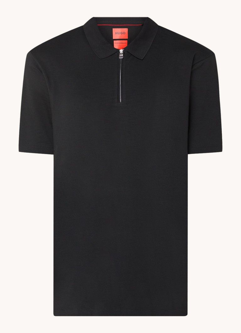 HUGO BOSS Dekok regular fit polo with half zip