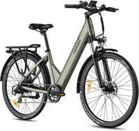 HDeye FAFREES F28 Pro Elektrische Stadsfiets – 27.5" Wielen, 36V 15Ah Accu, 65km Bereik, 7-Speed Shimano, Dubbel Geveerd – Step-Through Frame