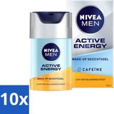 NIVEA MEN 10 x Active Energy Wake-up Gezichtsgel met Cafeïne - 50 ml