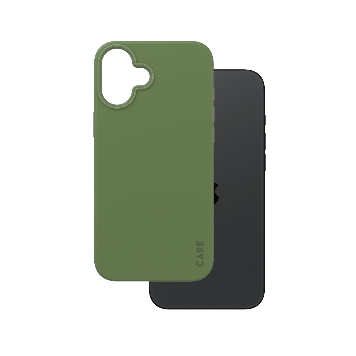 PanzerGlass CARE Fashion Case MagSafe - Green - Apple iPhone 16 Plus