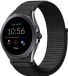 Strap-it Nylon Smartwatch bandje - Geschikt voor Fossil Gen 5e - 44mm - Zwart