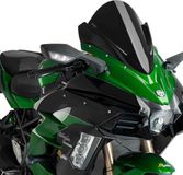 Puig Racing Kawasaki Ninja H2 Sx Voorruit Zwart