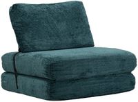 Mauro Ferretti Slaapfauteuil Faster Teal 80x100x80 cm