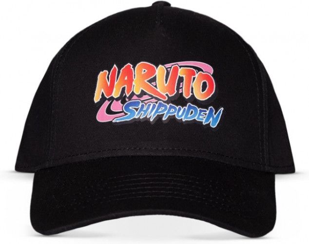 Difuzed Naruto Shippuden Logo Cap - Black - Adjustable - Unisex