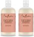 Shea Moisture Coconut & Hibiscus Curl & Shine Shampoo - 2 x 384 ml