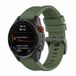 By Qubix Qubix - Geschikt voor Garmin bandje - 22mm Quickfit - Siliconen sportbandje - Leger groen - Geschikt voor Garmin Instinct 3 / Instinct E - 45mm