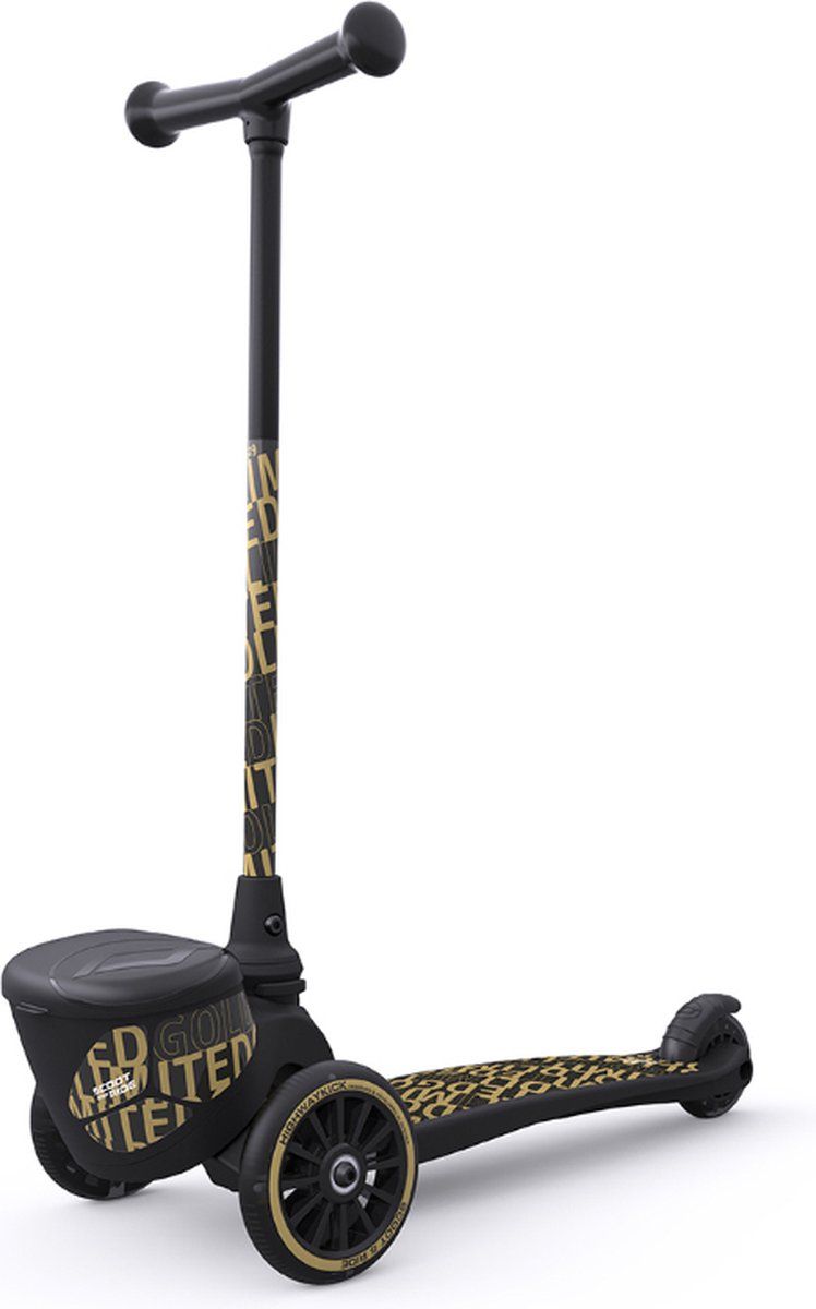 Scoot & Ride Highwaykick 2 Lifestyle Black & Gold Limited Edition