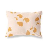 BonaMaison Oranje-Gebroken Wit Decoratieve Kussensloop, Kussenhoezen Bank, Decoratieve Kussenhoesjes, Kussensloop; Sofa, Slaapkamer, Kantoor, Auto 45x60 Cm - Ontworpen en vervaardigd in Turkije