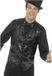 Smiffys Sequin Waistcoat Kostuum - S - Zwart