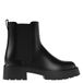 Calvin Klein chunky leren chelsea boots met profielzool - zwart