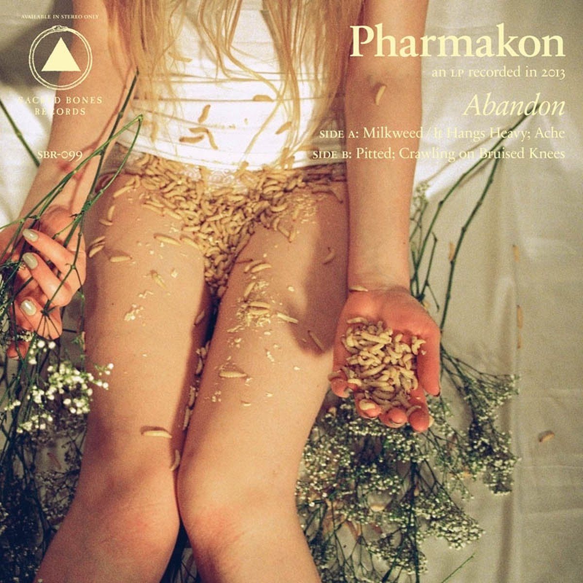 Sacred Bones Pharmakon - Abandon (White & Orange Starbust Vinyl)