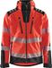 Blaklader Softshell Jack High Vis 4491-2513 - High Vis Rood/Zwart - M