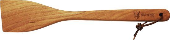 Valhal Outdoor Spatel - Kersenhout - Met Ophanglus - 32 cm
