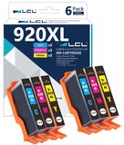 HP 920XL Cartouches couleur, 6 pièces