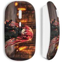 Maniacase in het bos van rood haar anime meisje Wireless Mouse