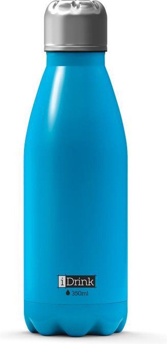 i-Drink bottle 350 ml Blue - Thermosfles
