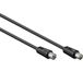 Allteq ALTQ-COAX-B-7.5 coax-kabel 7,5 m IEC Zwart