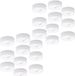 Wiltec 20 rookmelders met 9V-batterij, lange levensduur, alarmvolume 85dB, draadloze brandmelders, conform DIN EN 14604