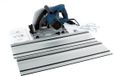 Merkloos HBM 190 mm Professionele 1400 Watt Invalzaag Liniaalzaag met 2 x 700 mm Liniaal