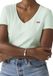 Levi's Perfect V-hals T-shirt voor dames, Lichtblauw, S