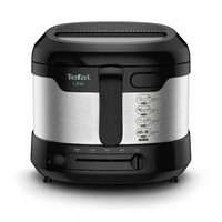 Tefal Uno FF215D - Frituurpan - 1 kg - 1600W - Zwart/RVS