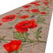 ANRO Tapis de cuisine Klaprozen Brun 200x52cm