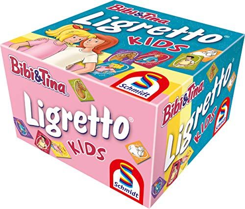 Schmidt Ligretto® Kids, Bibi & Tina: Familienkartenspiel - 4001504014124