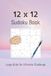 12 x 12 Sudoku Puzzle Book