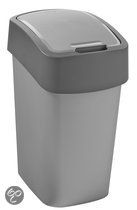 Curver Ocean Pacific Afvalemmer - 10 l - Grijs