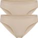FALKE Daily Comfort Multipack ademend katoen broek van onderlaag dames beige - maat XS
