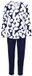 Ringella Katoenen dames pyjama nachtblauw - Blauw - Maat 38