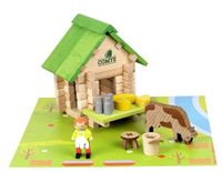 JEUJURA Le Chalet du Comté - 60-delig Houten Bouwspel vanaf 5 jaar