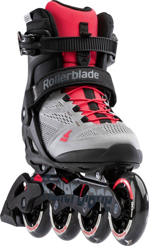 Rollerblade Macroblade 90 Skates Dames - Grijs - Zwart - Roze - Maat 40