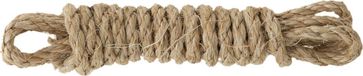 Starx. sisal touw naturel 10 meter 10mm. Voor de krabpaal.