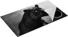 Chefcare Inductie Beschermer Zwarte Panter - Zwart Wit - 90x55 cm