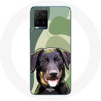 Maniacase Hoesje voor Vivo Y21s 2021 / Y21 2021 Beauceron zwart hondenras